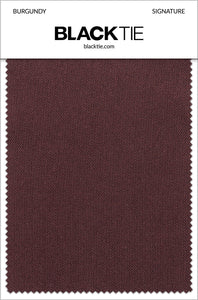 Burgundy Signature Fabric Swatch