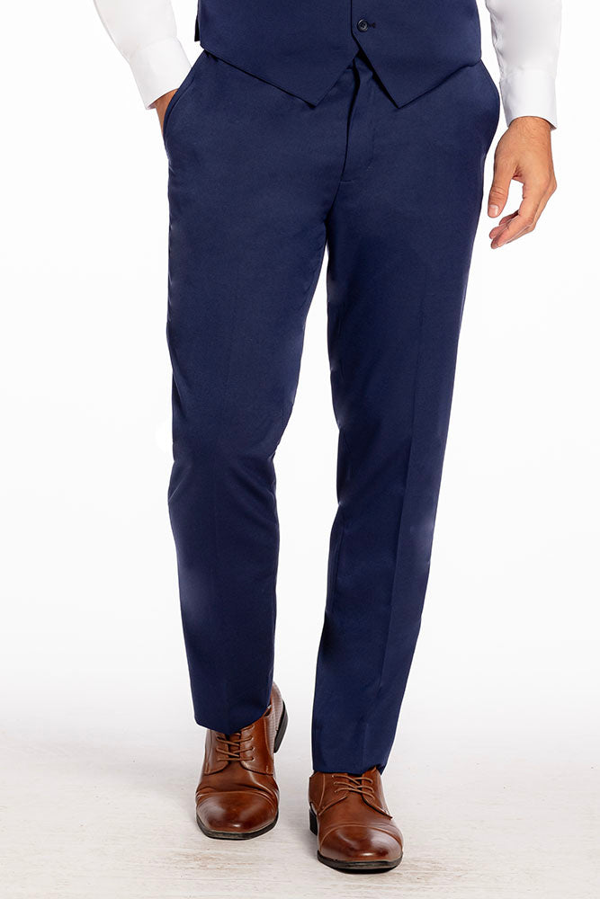 Metro" Indigo Luxury Blend Suit Pants  BlackTie.com