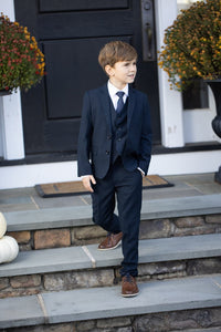 BLACKTIE "Leo" Kids Midnight Navy 5-Piece Suit