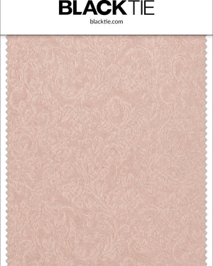 Blush pink Night Vine patterned fabric swatch