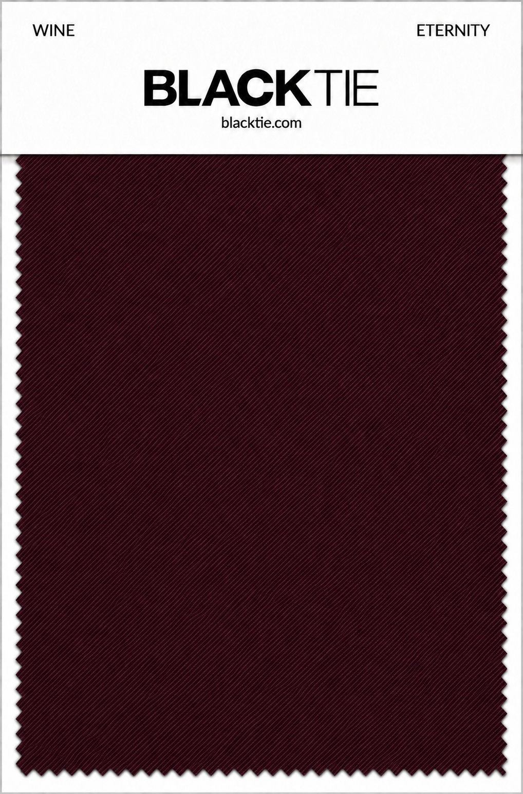 Wine Eternity Bow Tie - fabric swatch detail