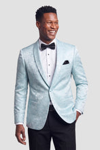 Mark of Distinction "Aries" Waterfall Paisley Shawl Tuxedo Jacket (Separates)