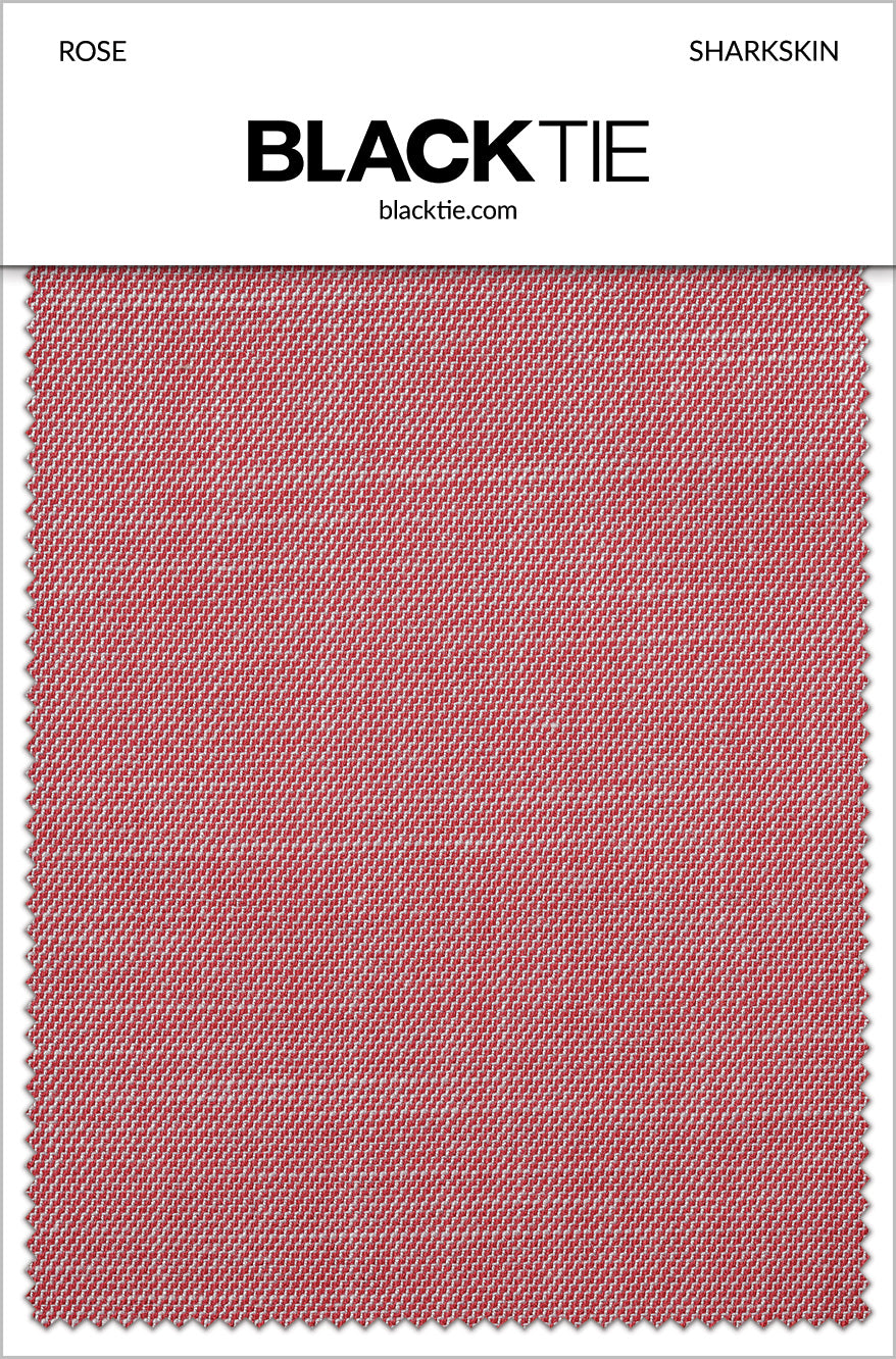BLACKTIE Rose Sharkskin Fabric Swatch