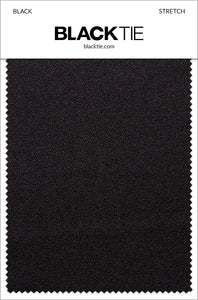 Black Stretch Fabric Swatch
