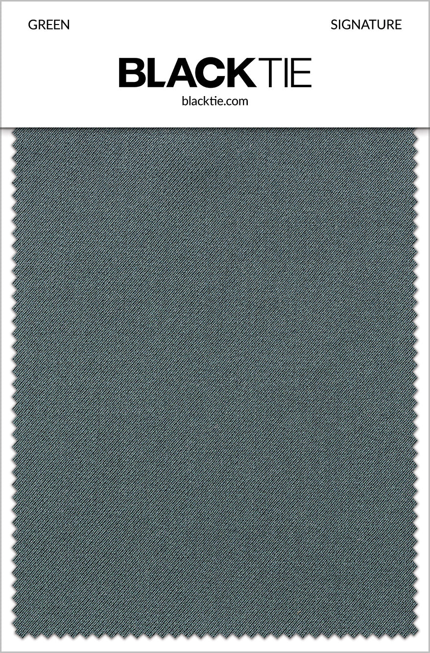 Couture 1910 "Monte" Green Plain Front Pants