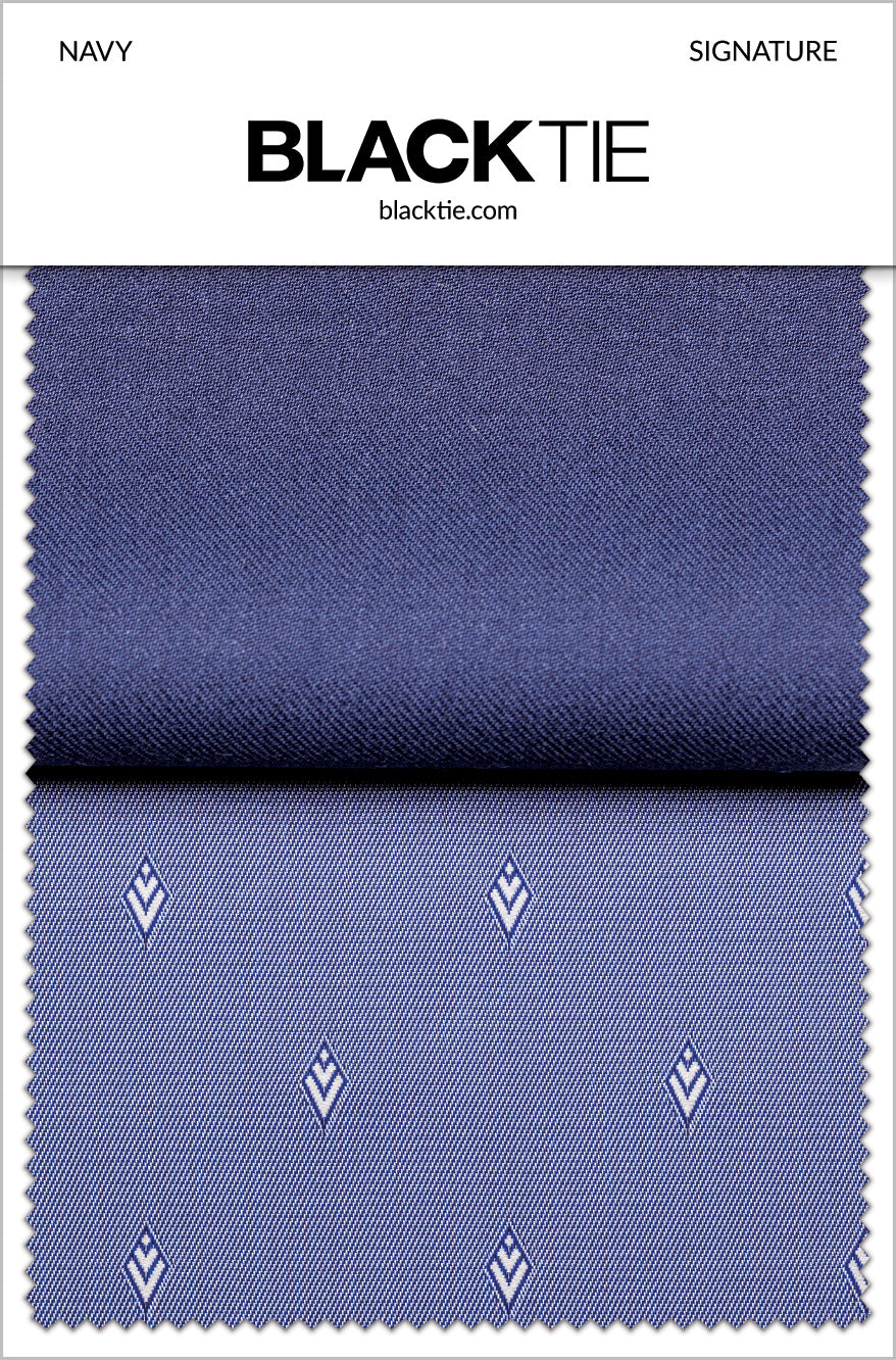 BLACKTIE Navy Signature Fabric Swatch
