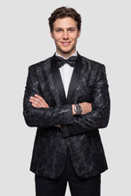Xander Xiao "Havana" Black Tuxedo Jacket