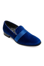 Couture 1910 "Lincoln" Royal Blue Tuxedo Shoes
