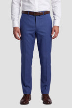 Couture 1910 "Monte" Cobalt Plain Front Pants