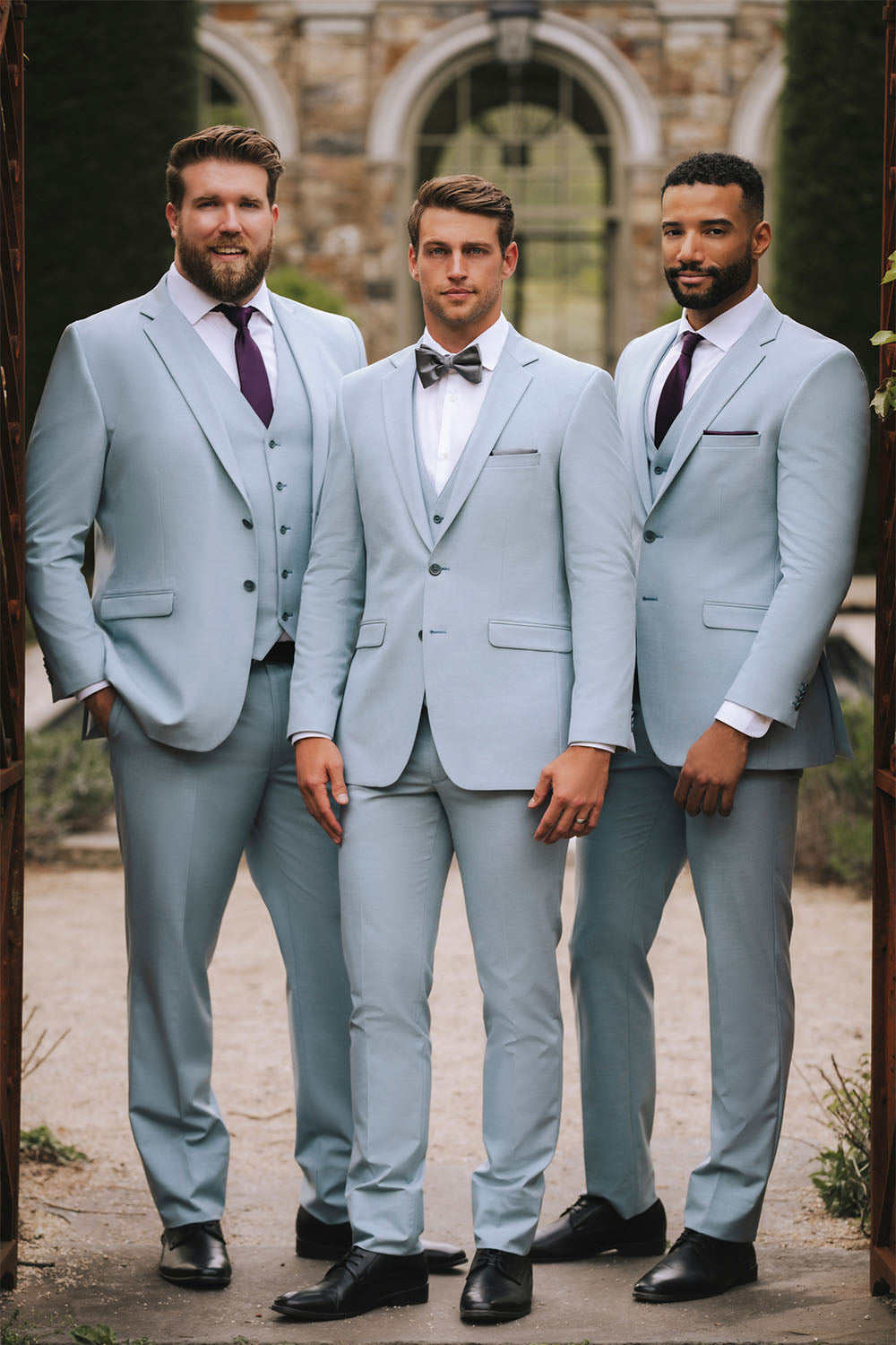 Allure Men "Savoy" Light Blue Suit Jacket (Separates)