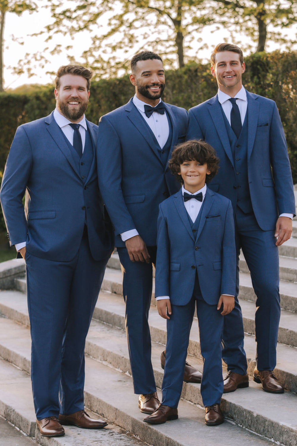 Allure Men "Savoy" Blue Suit Jacket (Separates)