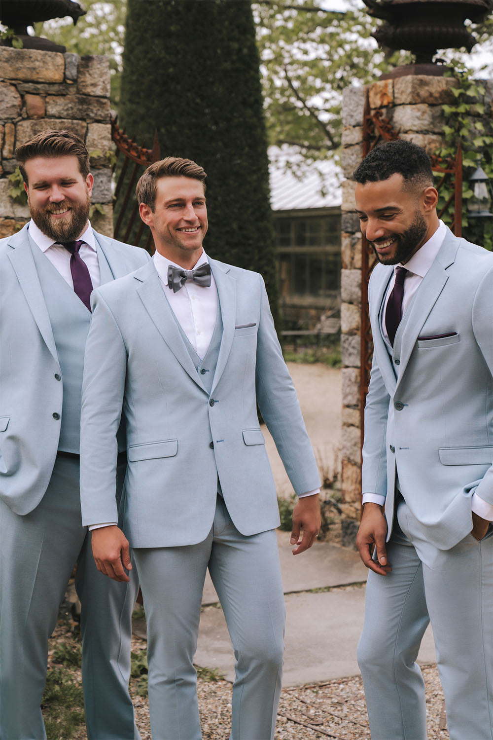 Allure Men "Savoy" Light Blue Suit Jacket (Separates)