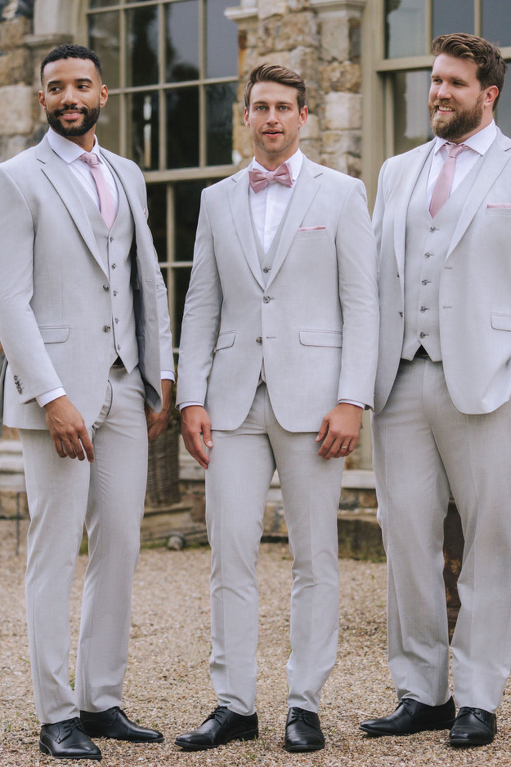 Allure Men "Savoy" Light Grey Suit Jacket (Separates)