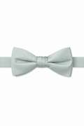 Allure Men Mint Solid Satin Silk Bow Tie
