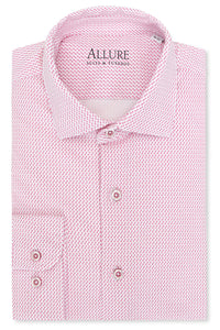 "Vanguard" Pink Laydown Formal Shirt