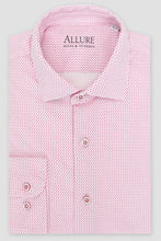 Allure Men "Vanguard" Pink Laydown Formal Shirt
