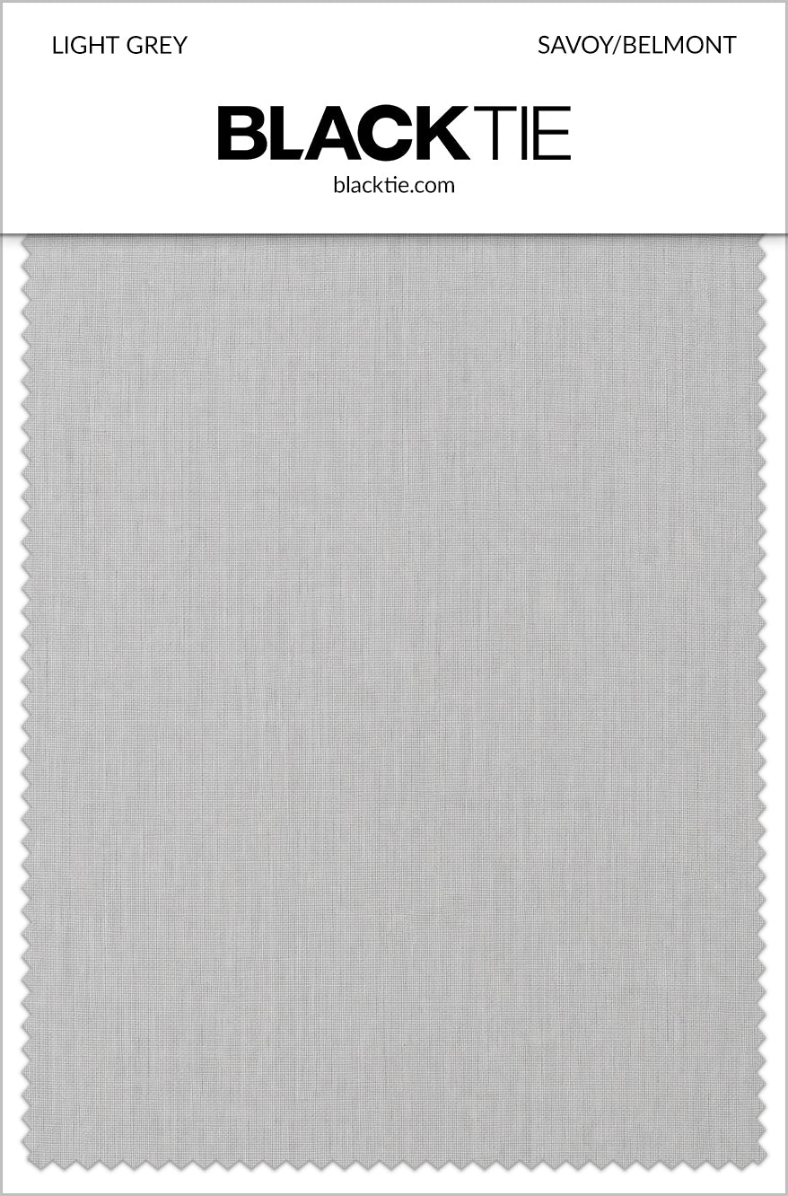Allure Men "Mayfair" Light Grey Luxury Stretch Blend Suit Pants