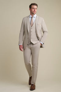 "Savoy" Tan Suit Jacket (Separates)