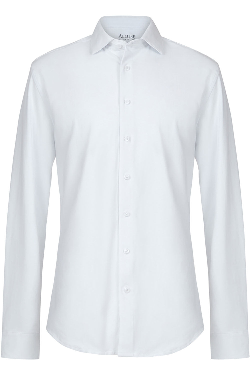 Allure Men "Astoria" White Laydown Formal Shirt