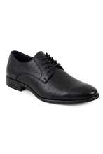 Allure Men "Allure Oxford" Black Leather Tuxedo Shoes