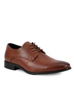 Allure Men "Allure Oxford" Cognac Leather Tuxedo Shoes