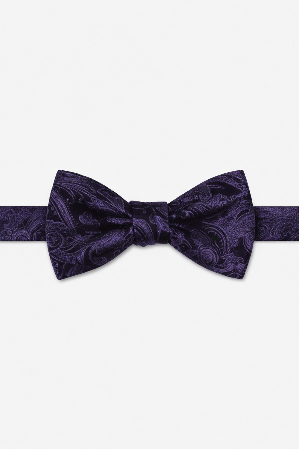 Cardi Pre-Tied Amethyst Tapestry Bow Tie