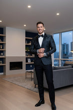 "Amsterdam" Black Tuxedo Jacket