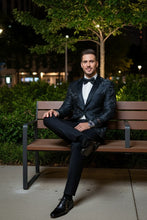 "Amsterdam" Black Tuxedo Jacket