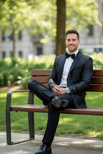 "Amsterdam" Black Tuxedo Jacket