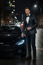 "Amsterdam" Black Tuxedo Jacket