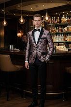 "Amsterdam" Pink Tuxedo Jacket