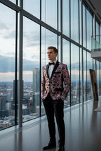 "Amsterdam" Pink Tuxedo Jacket