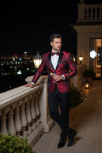 "Amsterdam" Red Tuxedo Jacket