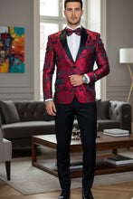 "Amsterdam" Red Tuxedo Jacket