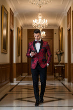 "Amsterdam" Red Tuxedo Jacket