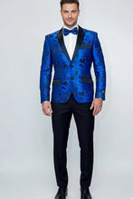 "Amsterdam" Royal Blue Tuxedo Jacket