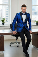 "Amsterdam" Royal Blue Tuxedo Jacket