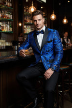 "Amsterdam" Royal Blue Tuxedo Jacket
