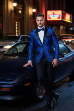 "Amsterdam" Royal Blue Tuxedo Jacket