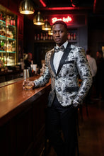 "Amsterdam" Silver Tuxedo Jacket