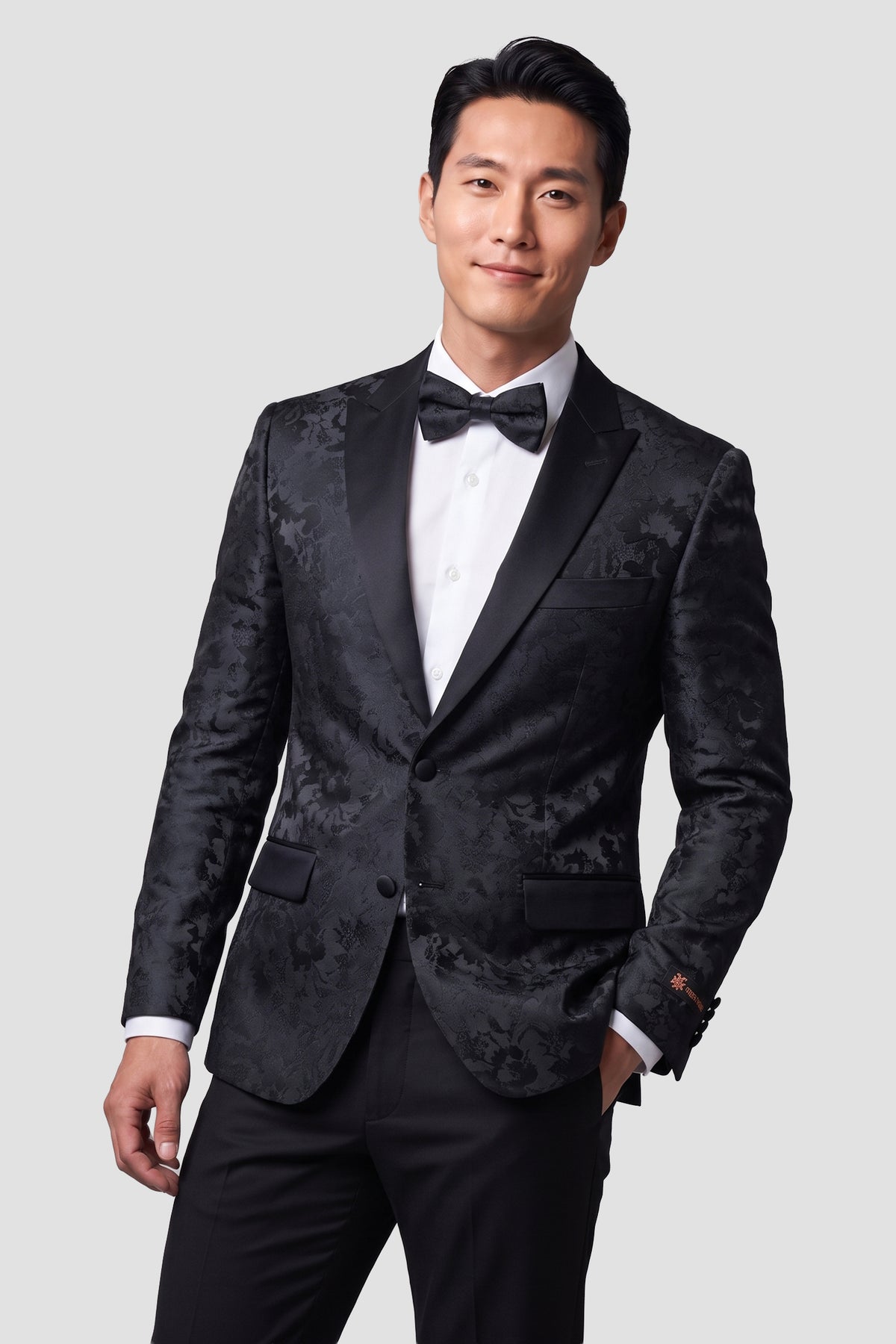 Xander Xiao "Amsterdam" Black Tuxedo Jacket