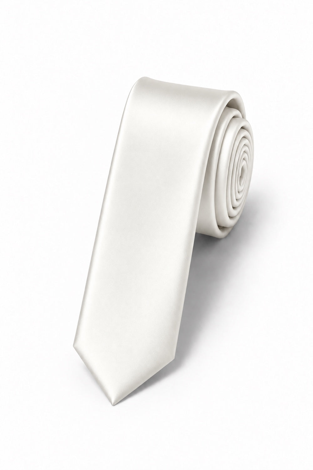 Cardi Angel Luxury Satin Skinny Necktie