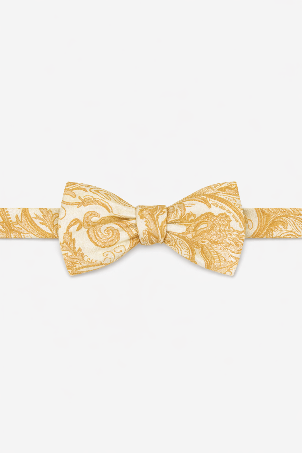 Cardi Pre-Tied Apricot Tapestry Bow Tie