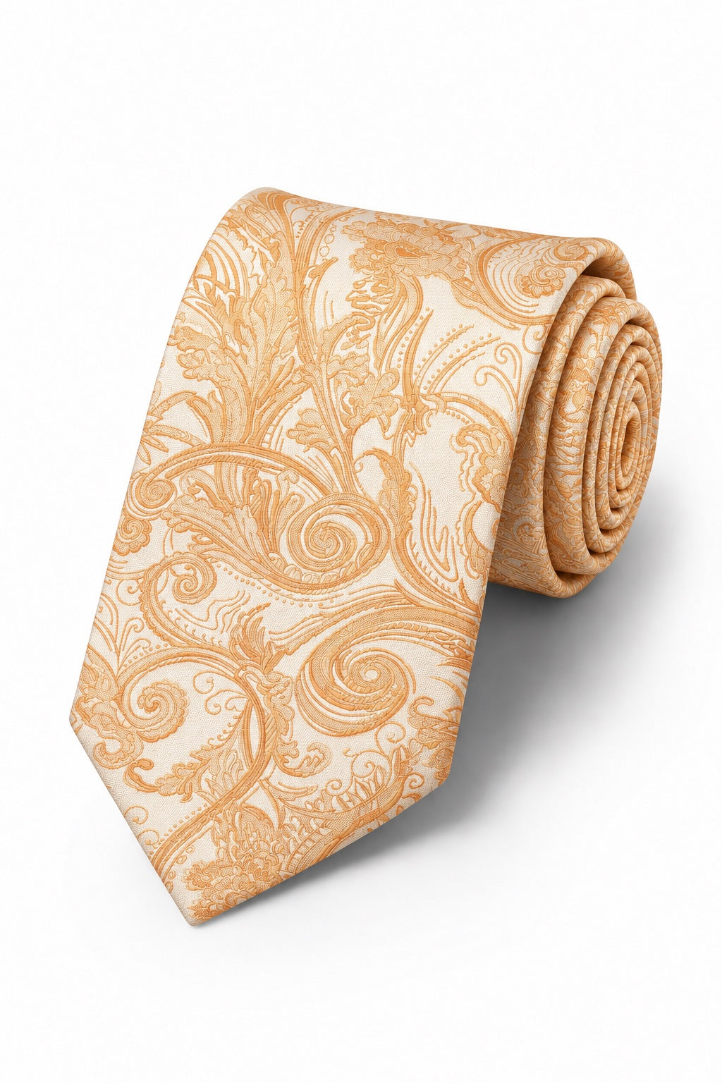 Cardi Apricot Tapestry Necktie