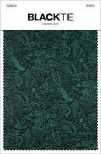 Mark of Distinction "Aries" Forest Green Paisley Shawl Tuxedo Jacket (Separates)