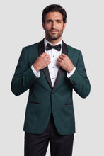 Couture 1910 "Arlo" Green Tuxedo Jacket (Separates)