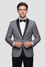 Couture 1910 "Arlo" Grey Tuxedo Jacket (Separates)