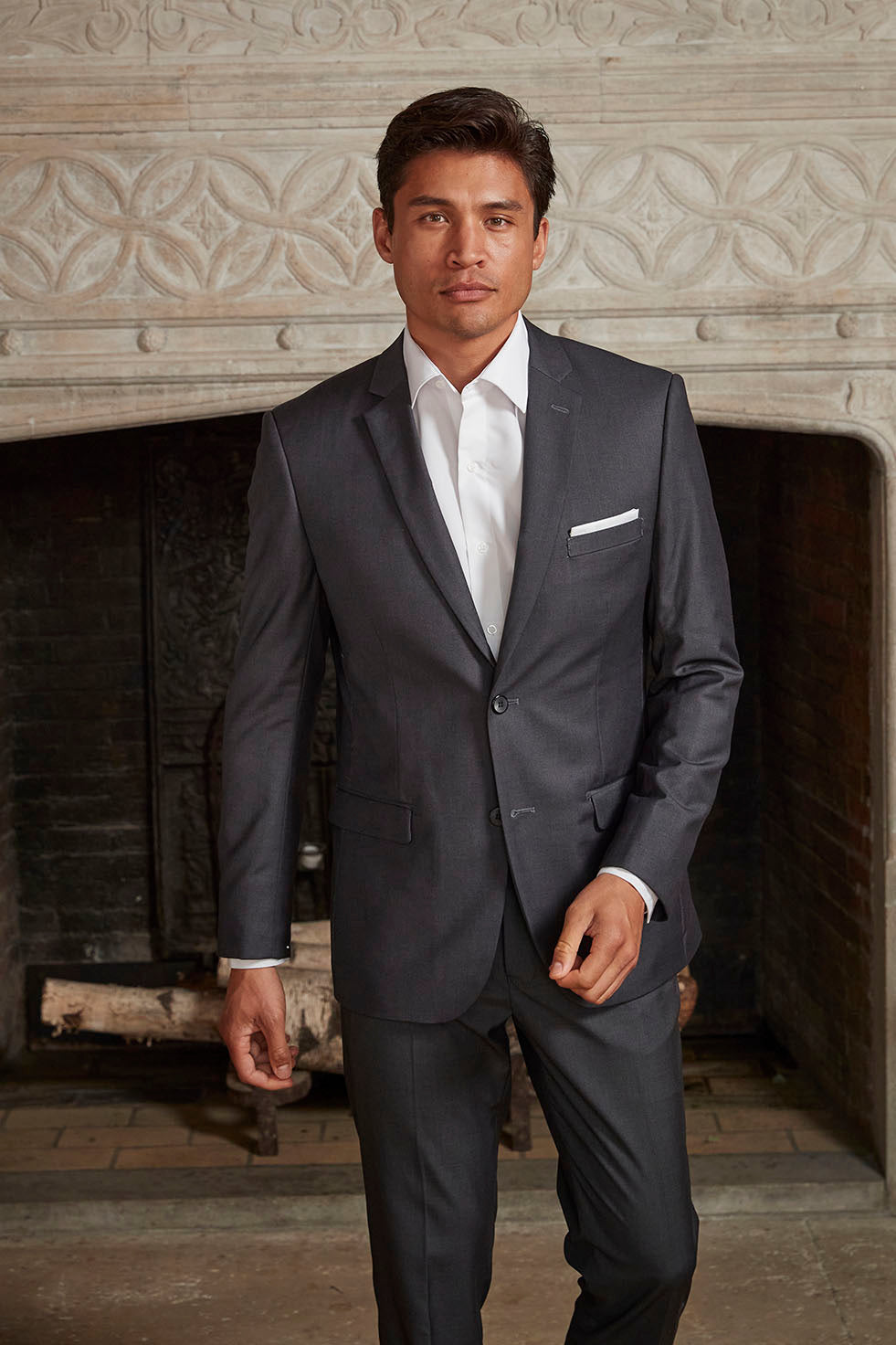Couture 1910 "Athens" Charcoal Suit Jacket (Separates)