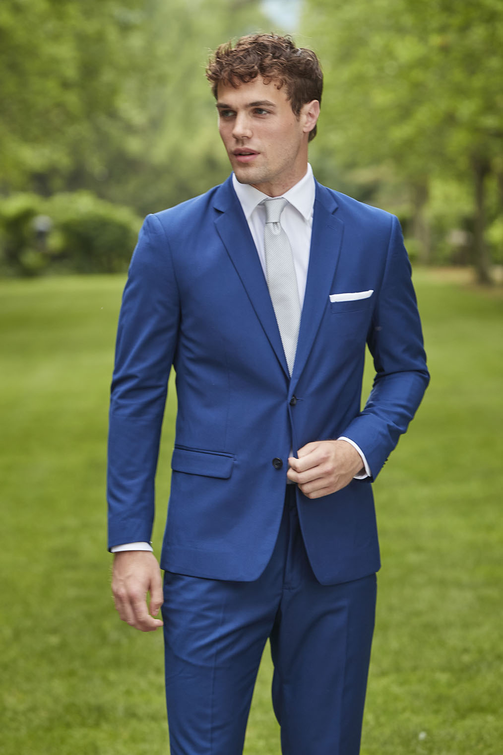 Couture 1910 "Athens" Cobalt Suit Jacket (Separates)