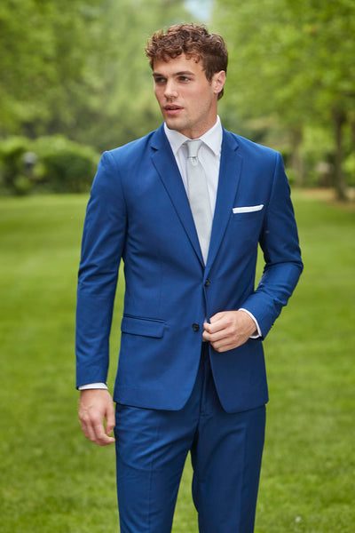 Couture 1910 Athens Cobalt Suit Jacket (Separates) 48S Slim Couture 1910 Athens Cobalt Suit Jacket (Separates) 48S Slim